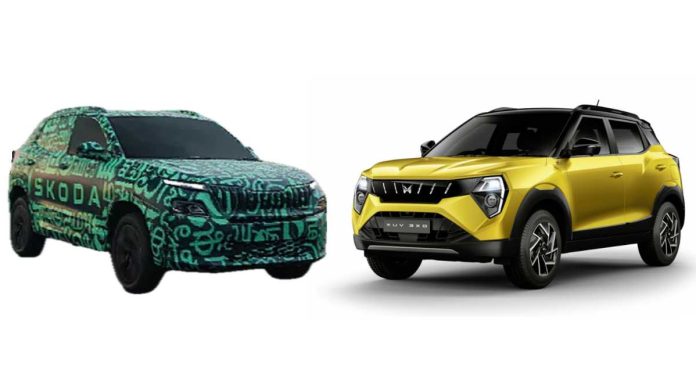 Skoda Kylaq vs Mahindra XUV 3X0 spec comparison