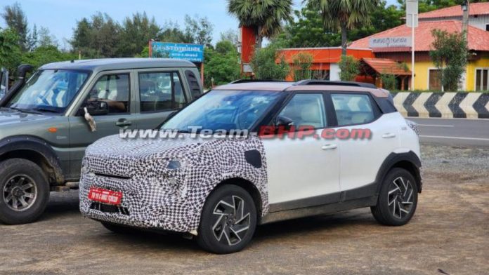 Mahindra XUV 3XO EV spied testing ahead of launch in early 2025