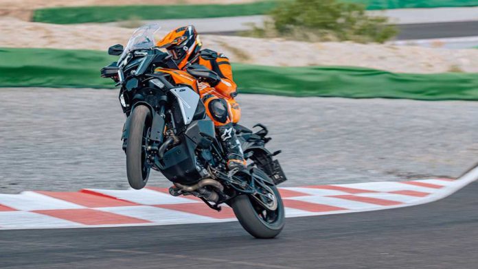 KTM 1390 Super Adventure S EVO breaks cover — Gets an AMT gearbox