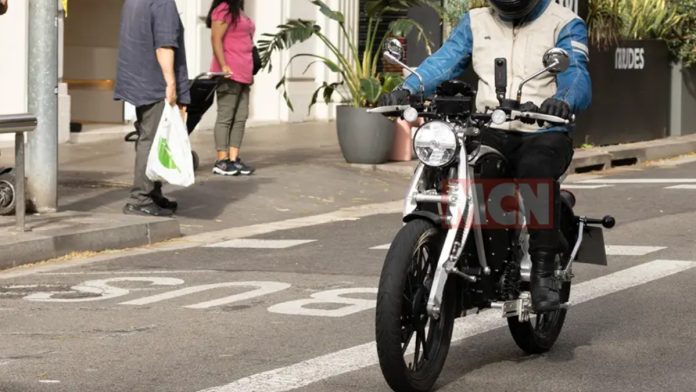 Royal Enfield electric motorcycle spotted testing ahead of EICMA debut