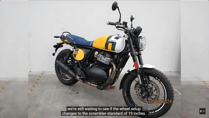 Blink and Miss: Royal Enfield drops Scrambler 650 teaser