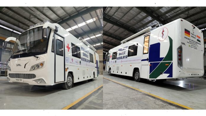 JCBL launches dental clinic on wheels to provide dental care in remote areas of Ladakh