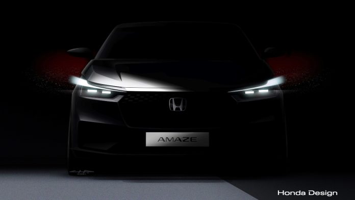 Maruti Dzire rival third-gen Honda Amaze teased, launch soon