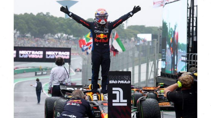 Verstappen secures his first win in Brazilian GP since June