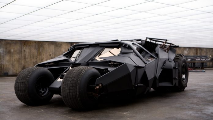 No capes required: Batmobile Tumbler replica now for sale