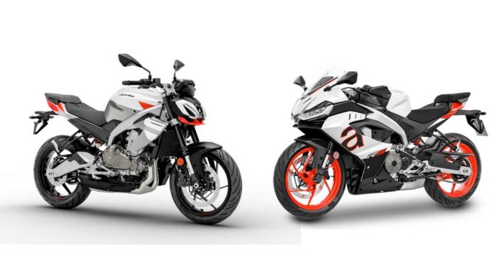 Aprilia Tuono 457 vs RS 457 — Differences and similarities explained