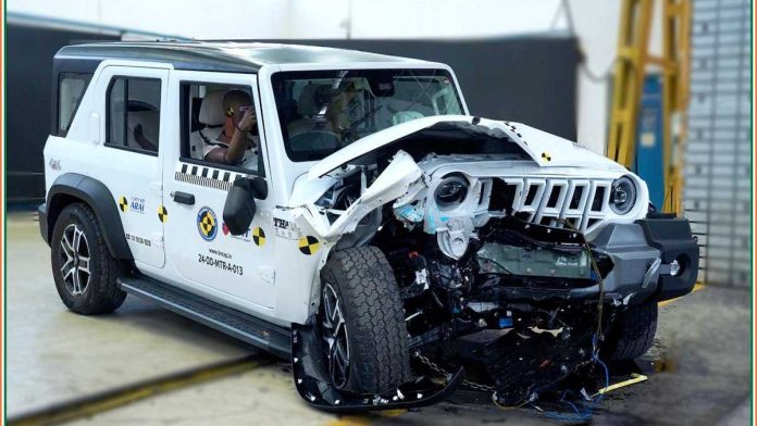 Mahindra Thar Roxx scores perfect 5-star safety score from Bharat NCAP