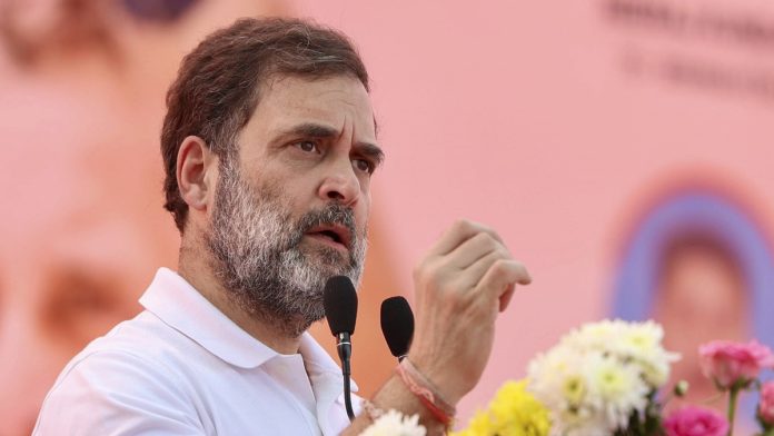 ‘Five lakh jobs snatched from Maharashtra, big projects shifted to Gujarat’: Rahul Gandhi in Nandurbar rally