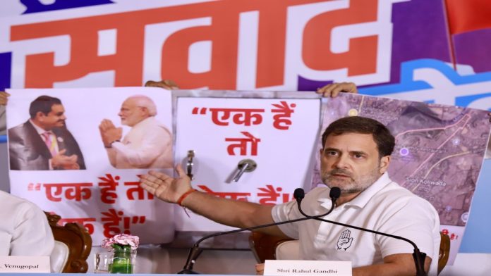 Maharashtra Election 2024: Rahul Gandhi mocks PM Modi’s ‘Ek Hai Toh Safe Hai’ slogan, slams Adani’s role in Dharavi redevelopment