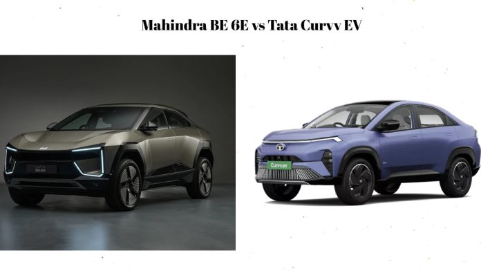 Mahindra BE 6E vs Tata Curvv EV: Battery, range, performance compared