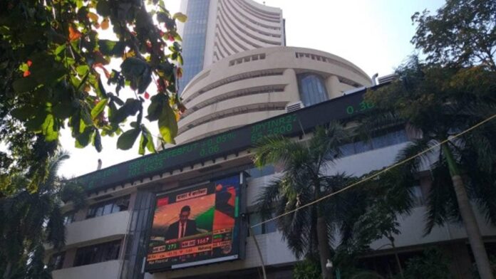 Sensex surges over 800 points in afternoon trade, Nifty Above 23,000; Axis Bank, HDFC Bank lead gains